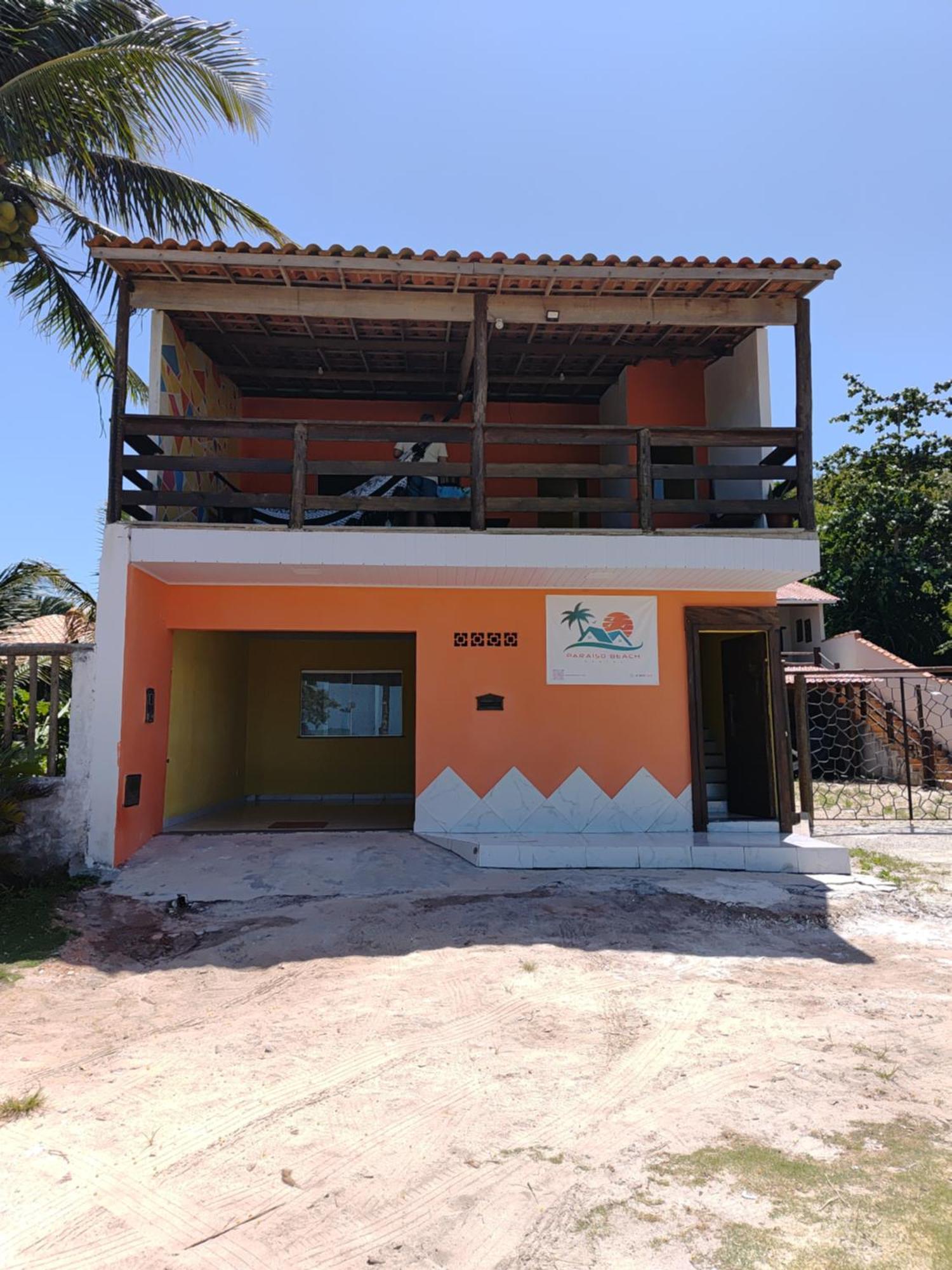 Paraiso Beach Hostel E Pousada Santa Cruz Cabrália Exterior foto